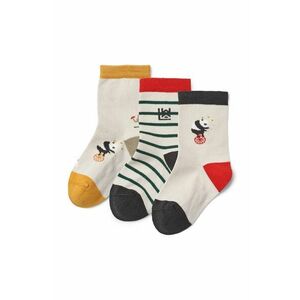 Liewood șosete copii Silas Socks 3-Pack 3-pack culoarea bej, LW20014 imagine