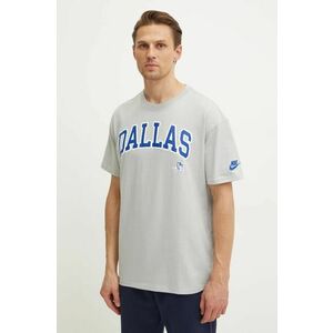 Nike tricou din bumbac Dallas Cowboys bărbați, culoarea gri, cu imprimeu, 01AY-09D-V6Z-NP1 imagine