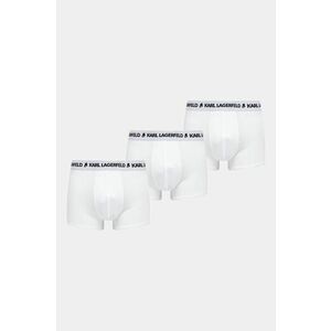 Karl Lagerfeld boxeri 3-pack barbati, culoarea alb, A1M47151 imagine