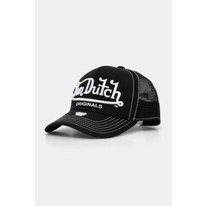 Von Dutch sapca TRUCKER RIVERSIDE culoarea negru, cu imprimeu, 7030803 imagine