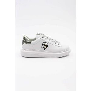 Karl Lagerfeld sneakers din piele KAPRI MENS NFT culoarea alb, KL52531M imagine