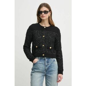 Karl Lagerfeld cardigan din amestec de lana culoarea negru, A1W18059 imagine