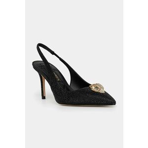 Kurt Geiger London pantofi cu toc Belgravia High Sling culoarea negru, 3422800609 imagine