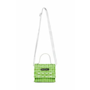 Marni poseta fete MW100F JOY BAG MICRO BAGS culoarea verde, M01482 imagine