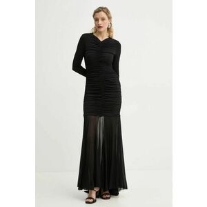 A.L.C. rochie Fawn culoarea negru, maxi, evazati, 6DRES02467 imagine