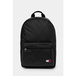 Tommy Jeans rucsac barbati, culoarea negru, mare, neted, AM0AM13317 imagine