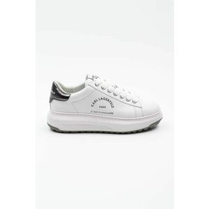 Karl Lagerfeld sneakers din piele KAPRI LUG culoarea alb, KL57538 imagine