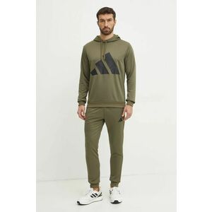 adidas trening BL FT HD TS barbati, culoarea verde, JI8869 imagine