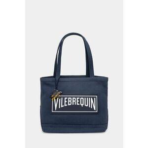 Vilebrequin geanta de bumbac BRETBAG culoarea albastru marin, BREU3100 imagine