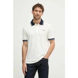 Marc O'Polo polo de bumbac culoarea bej, neted, 5000005931 imagine