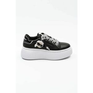 Karl Lagerfeld sneakers din piele KREEPER LO NFT culoarea negru, KL42376T imagine