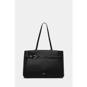 Dkny poseta de piele culoarea negru, R44AAI67 imagine