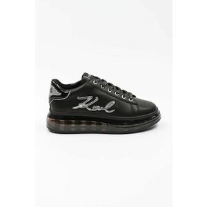 Karl Lagerfeld sneakers din piele KAPRI KUSHION culoarea negru, KL62610H imagine