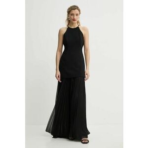 A.L.C. rochie Lana culoarea negru, maxi, evazati, 6DRES02466 imagine