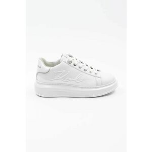 Karl Lagerfeld sneakers din piele KAPRI culoarea alb, KL62548F imagine