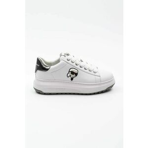 Karl Lagerfeld sneakers din piele KAPRI LUG culoarea alb, KL57530 imagine