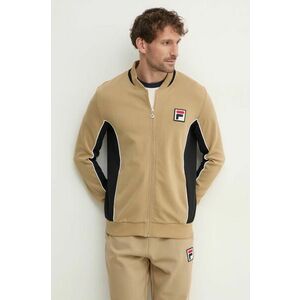 Fila bluza Settanta barbati, culoarea bej, modelator, FAM0645 imagine