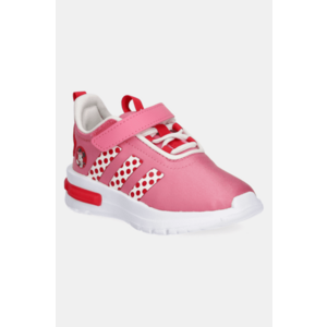 adidas sneakers pentru copii RACER TR23 MINNIE culoarea roz, IH8740 imagine