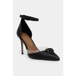 Kurt Geiger London pantofi cu toc Belgravia Vinyl High culoarea negru, 3955700999 imagine