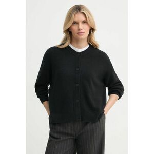 American Vintage cardigan din amestec de lana culoarea negru, light, DAM19EE25 imagine