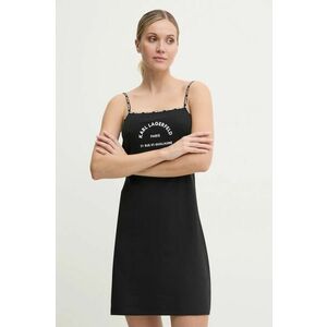 Karl Lagerfeld rochie culoarea negru, A1W46081 imagine