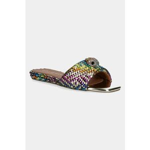 Kurt Geiger London papuci Kensington Flat Sandal femei, 8496199979 imagine