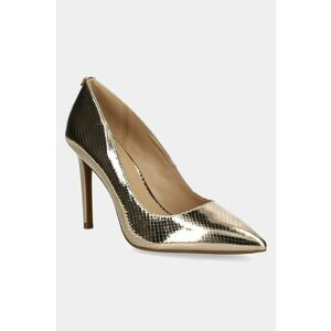 MICHAEL Michael Kors stilettos de piele Alina culoarea auriu, 40R4HNHP1M.740 imagine