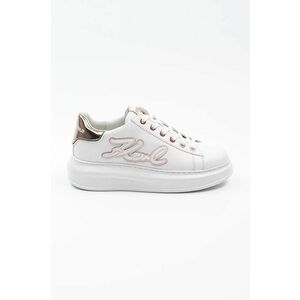 Karl Lagerfeld sneakers din piele KAPRI culoarea alb, KL62511A imagine