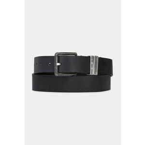 Diesel curea DIESEL LOGO B-GUARANTEE-A belt barbati, culoarea negru, X08532.PR227 imagine