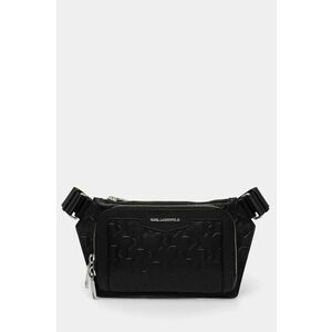 Karl Lagerfeld borsetă de piele K/LOOM culoarea negru, A1M30004 imagine