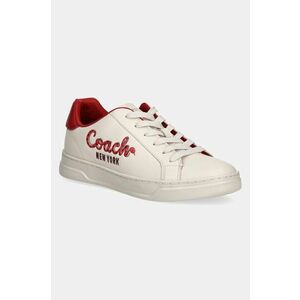 Coach sneakers din piele High Line culoarea bej, CZ360 imagine