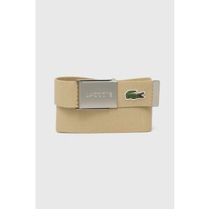 Lacoste curea barbati, culoarea bej imagine