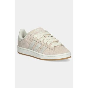 adidas Originals sneakers din piele intoarsă Campus 00s culoarea bej, JQ7670 imagine