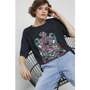 Medicine tricou din bumbac culoarea gri imagine