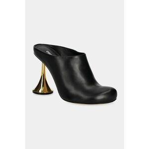 Coperni papuci Orchestra Closed Mule Heel femei, culoarea negru, cu toc cui, COPSH60F6014 imagine