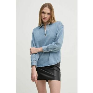 Pepe Jeans bluză subțire din denim NOVA femei, uni, PL304985 imagine