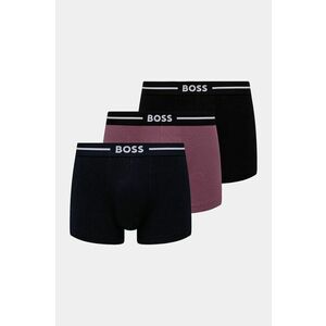 BOSS boxeri 3-pack bărbați, culoarea negru, 50532453 imagine