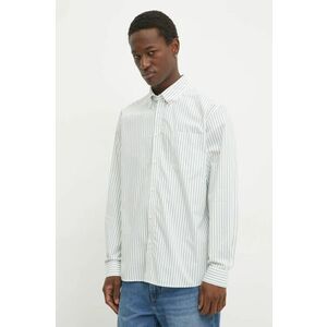 Les Deux cămașă din bumbac bărbați, culoarea alb, cu guler button-down, regular, LDM410206 imagine