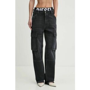 Diesel jeans D-POT-CARGO L.32 TROUSERS femei high waist, A16355.007Z9 imagine