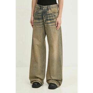 Diesel jeans 1996 D-SIRE L.32 TROUSERS femei, culoarea verde, A06925.09L49 imagine