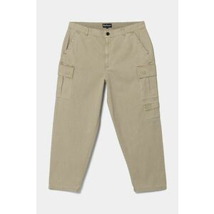 Barbour pantaloni de bumbac culoarea bej, drept, MTR0754GY35 imagine