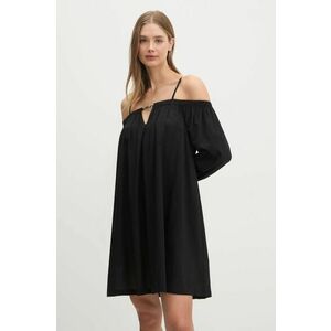 Karl Lagerfeld rochie de plajă culoarea negru, A1W46029 imagine