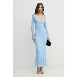 Bardot rochie maxi, drept, 58682DB imagine