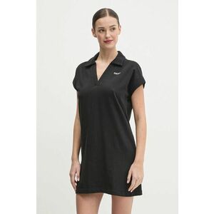 Dkny rochie culoarea negru, mini, drept, DP5D4890 imagine