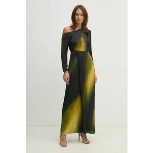 Pedro del Hierro rochie culoarea verde, maxi, evazati, 3818456 imagine