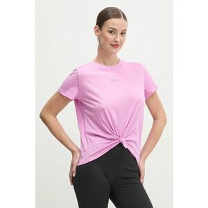 Dkny tricou din bumbac femei, culoarea violet, DP5T9994 imagine