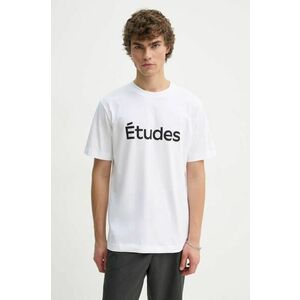 Études Studio tricou bărbați, culoarea alb, cu imprimeu, H24MMTSH105 imagine