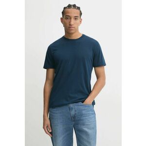 Hollister Co. tricou bărbați, culoarea bleumarin, uni, KI324-4146 imagine