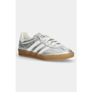 adidas Originals sneakers din piele Gazelle Indoor culoarea argintiu, JR1206 imagine