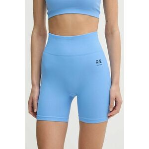 P.E Nation pantaloni scurți de antrenament Restore Seamless neted, medium waist, 243S296 imagine